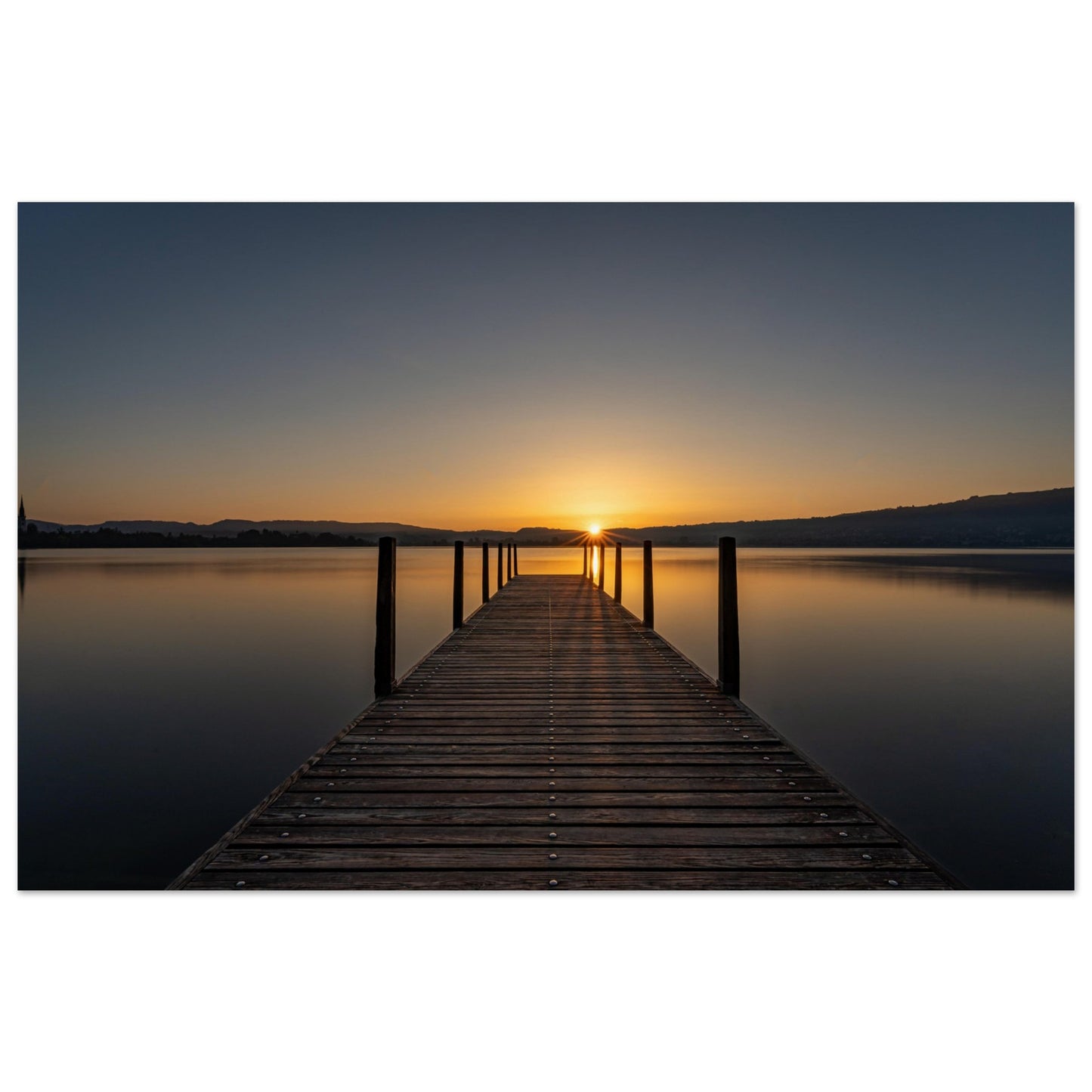 Sunrise on Lake Zug - Premium Poster