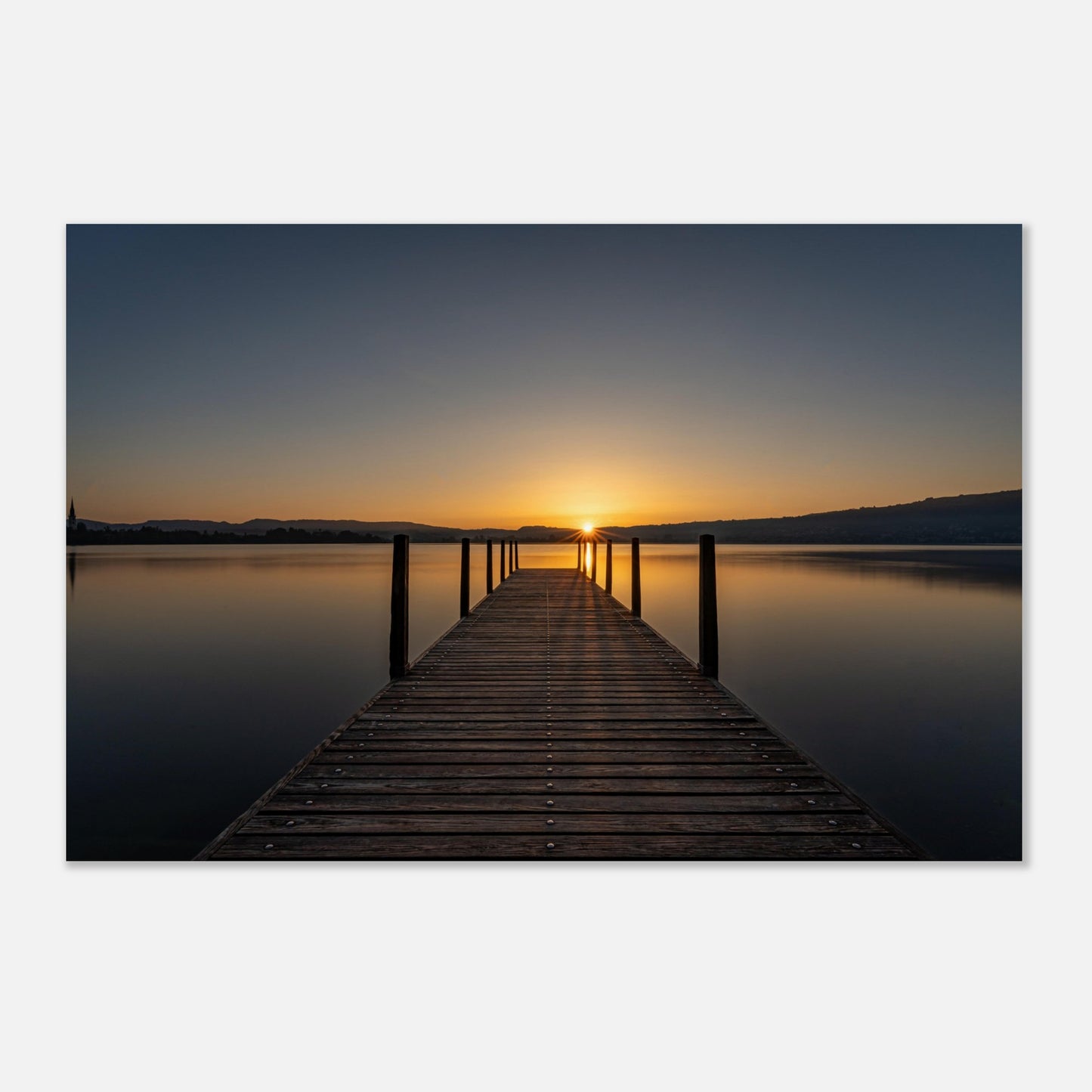 Sunrise on Lake Zug - Premium Poster