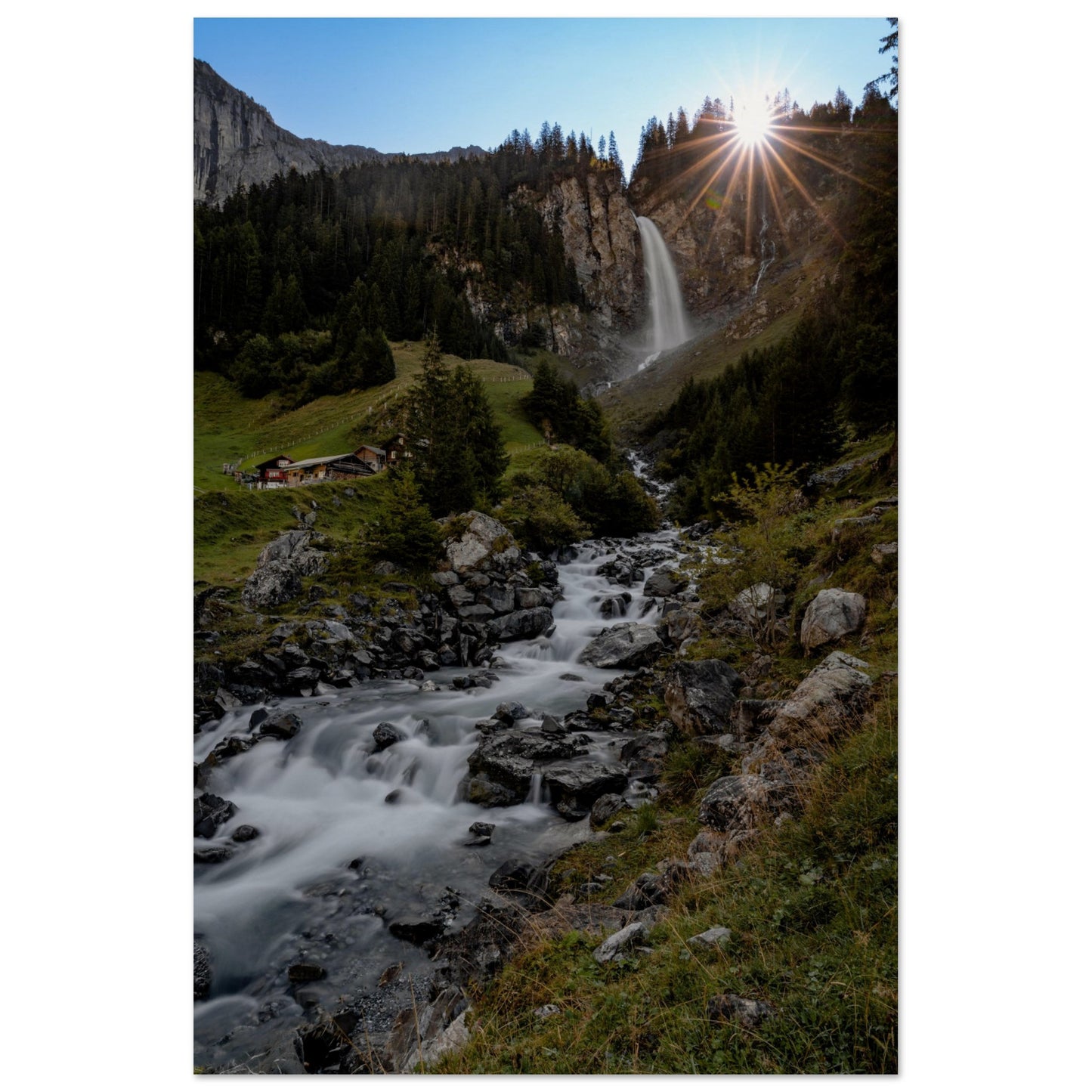 Stäubifall Wasserfall - Premium Poster