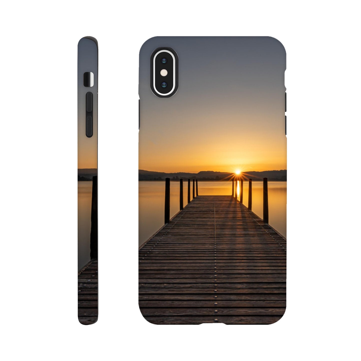 Sunrise on Lake Zug – Hard Shell Case Mobile Phone Case (Iphone or Samsung)