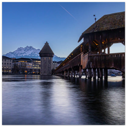 Kapellbrücke Luzern Premium Poster