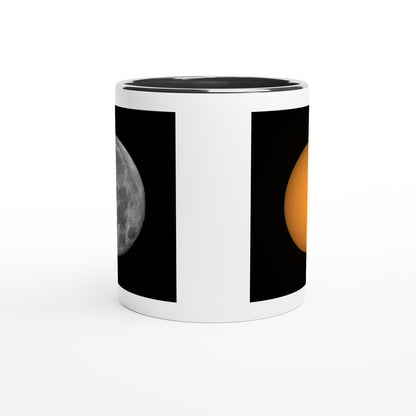 Astro Sonne und Mond Keramiktasse - Verschiedene Farben