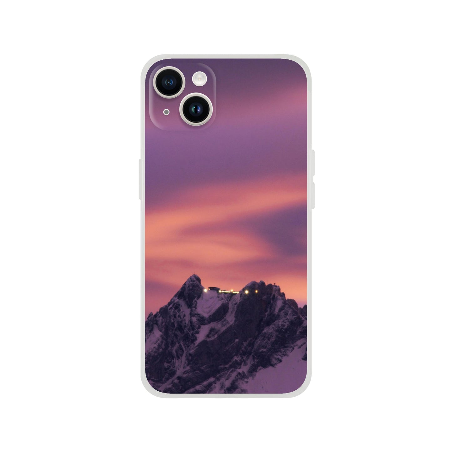 Pilatus in the evening light – Flexi Case mobile phone case (Iphone / Samsung)