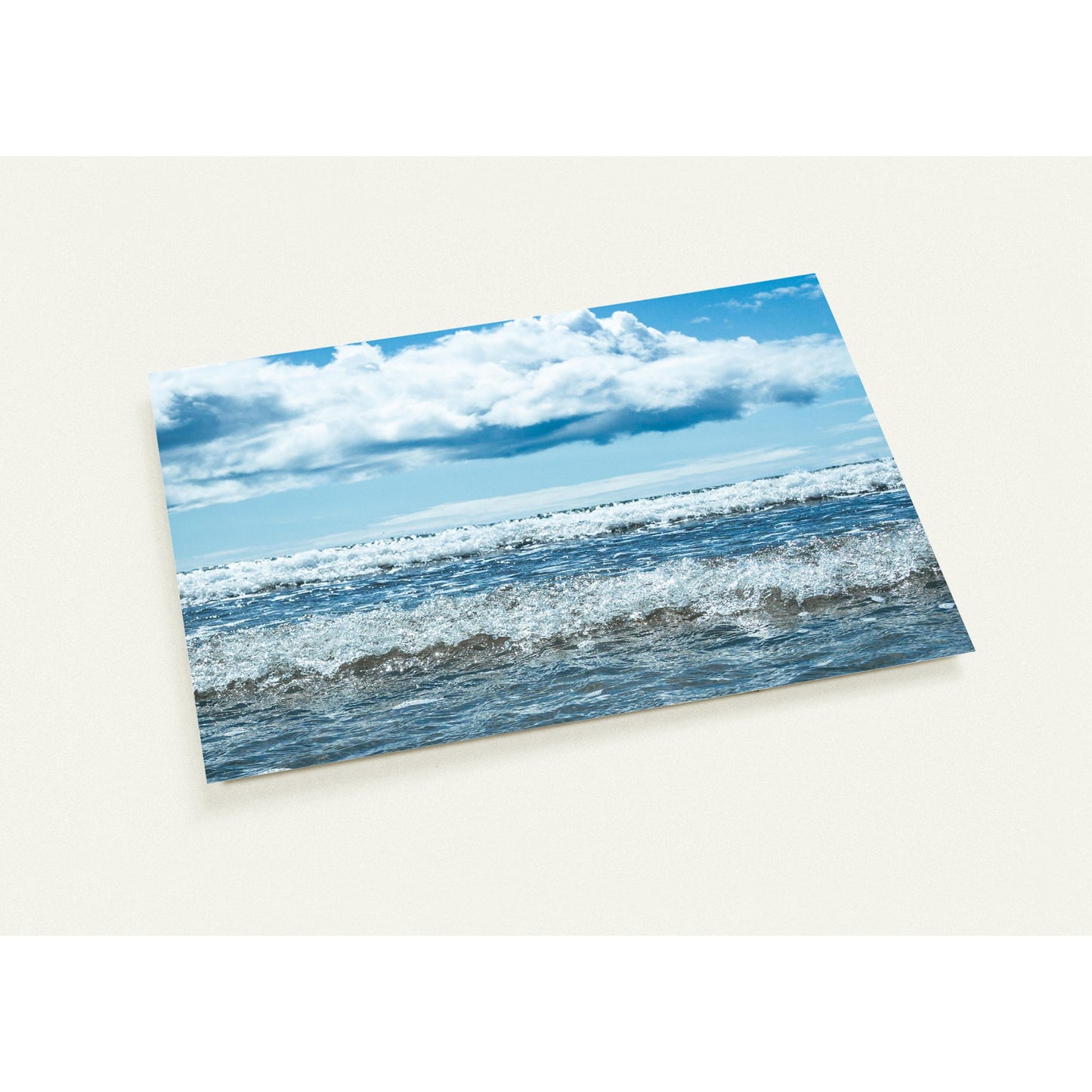 Sea Sounds Greeting Card Set with 10 Cards (2-Sided, with Envelopes)