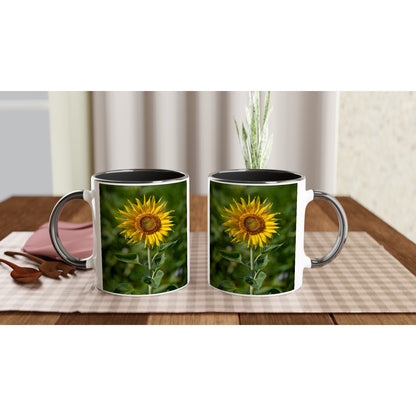 Sunflower Ceramic Mug - Various Colors 