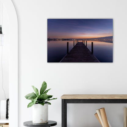 Sunrise Lake Zug - Premium Poster