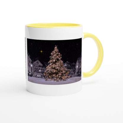 Weihnachtszauber Keramiktasse - Verschiedene Farben