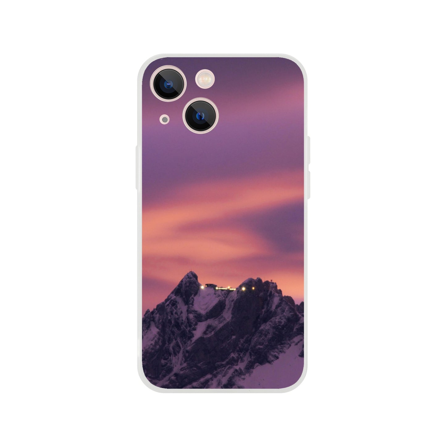 Pilatus in the evening light – Flexi Case mobile phone case (Iphone / Samsung)