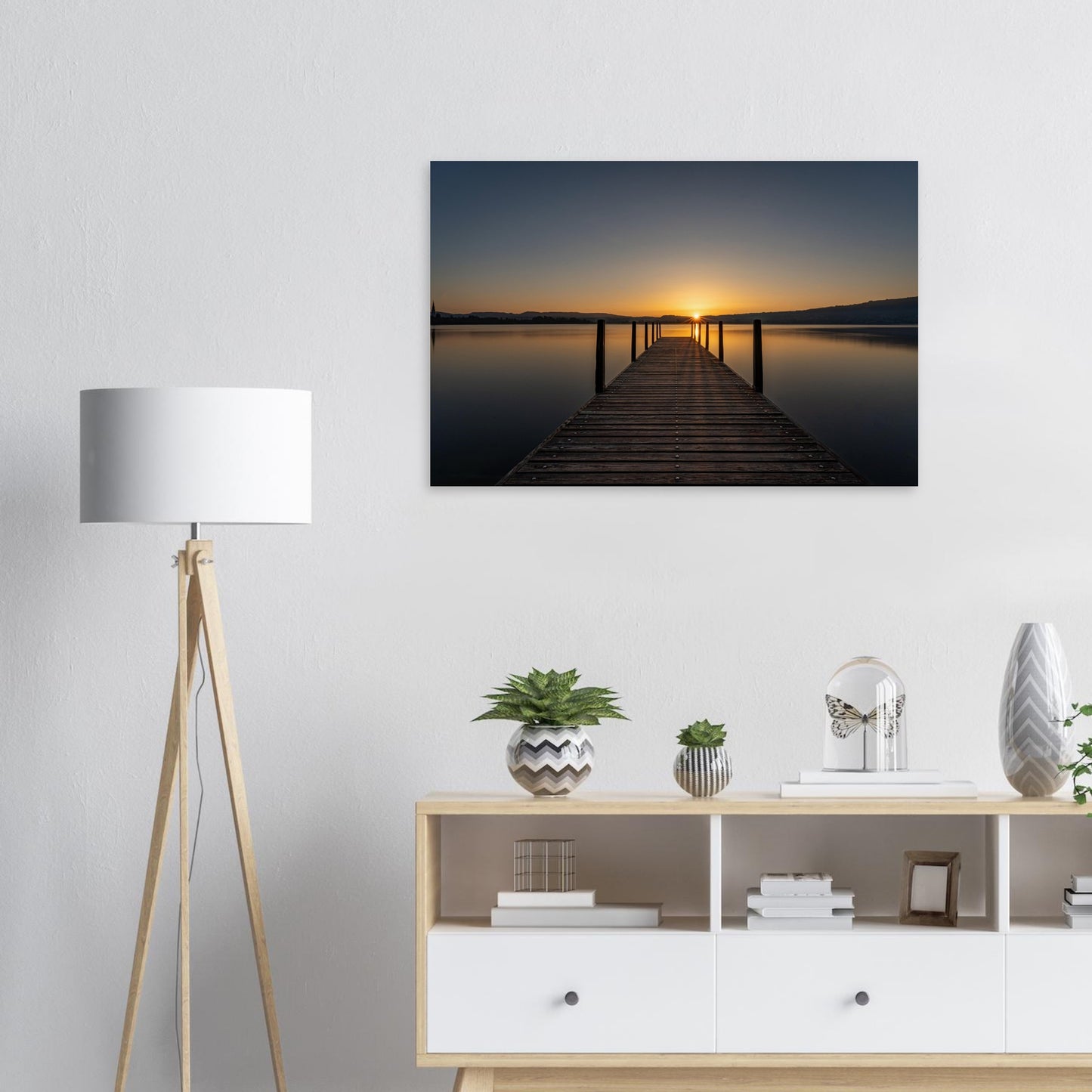 Sunrise on Lake Zug - Premium Poster