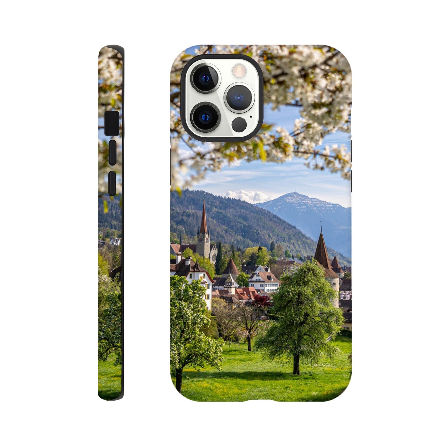 Spring Magic City of Zug – Hard Shell Case Mobile Phone Case (Iphone or Samsung) 