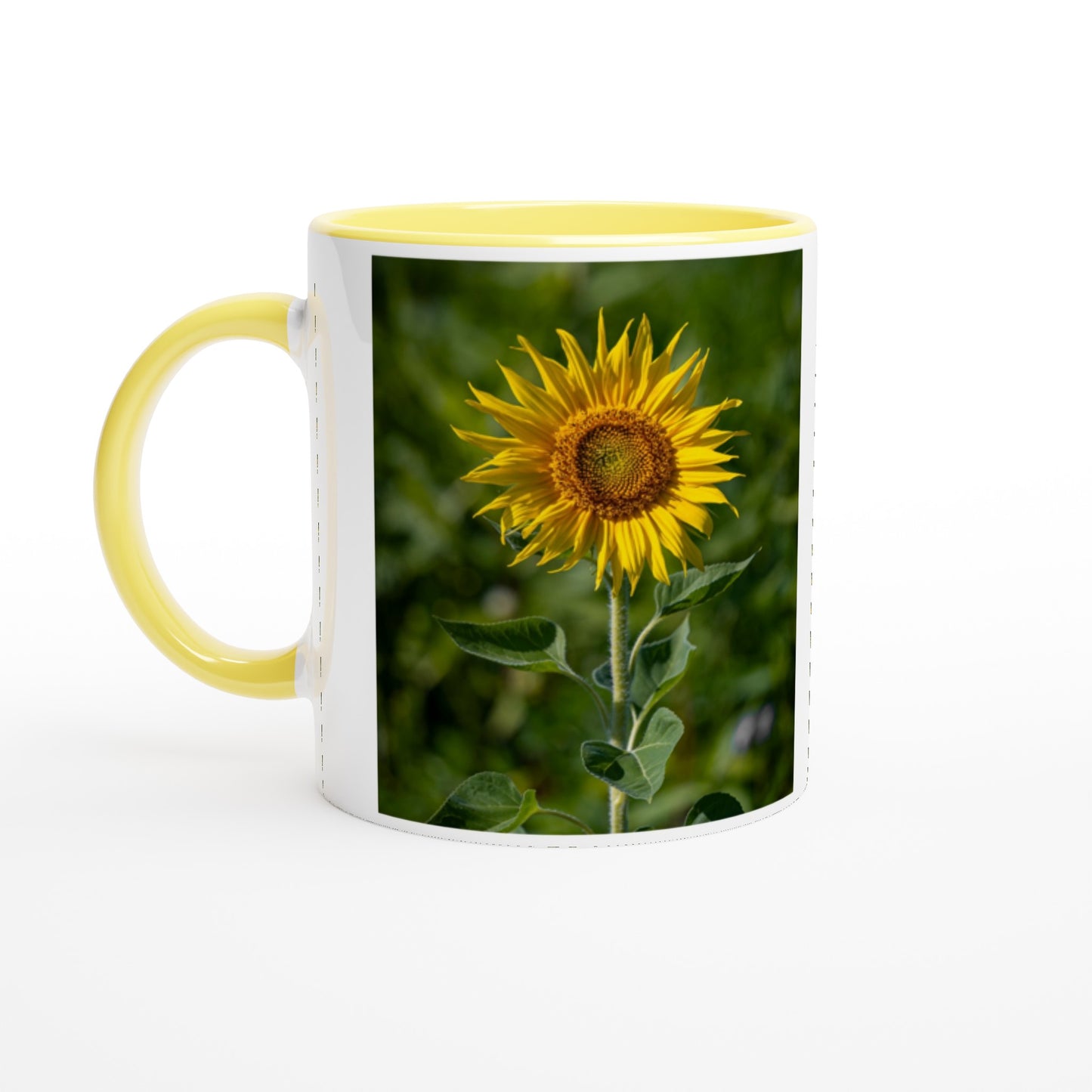 Sunflower Ceramic Mug - Various Colors 