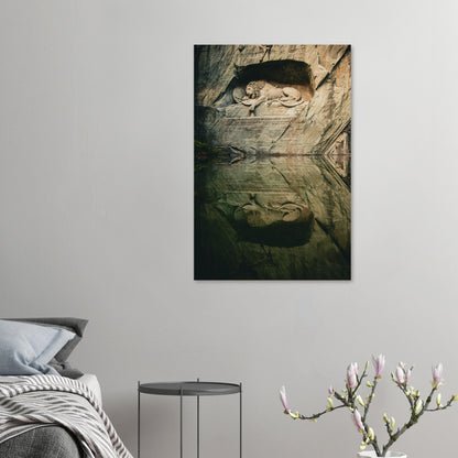 Lion Monument Lucerne - Premium Poster