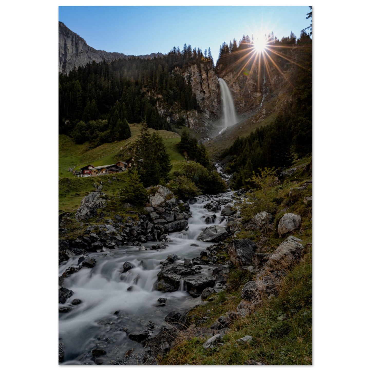 Stäubifall Wasserfall - Premium Poster