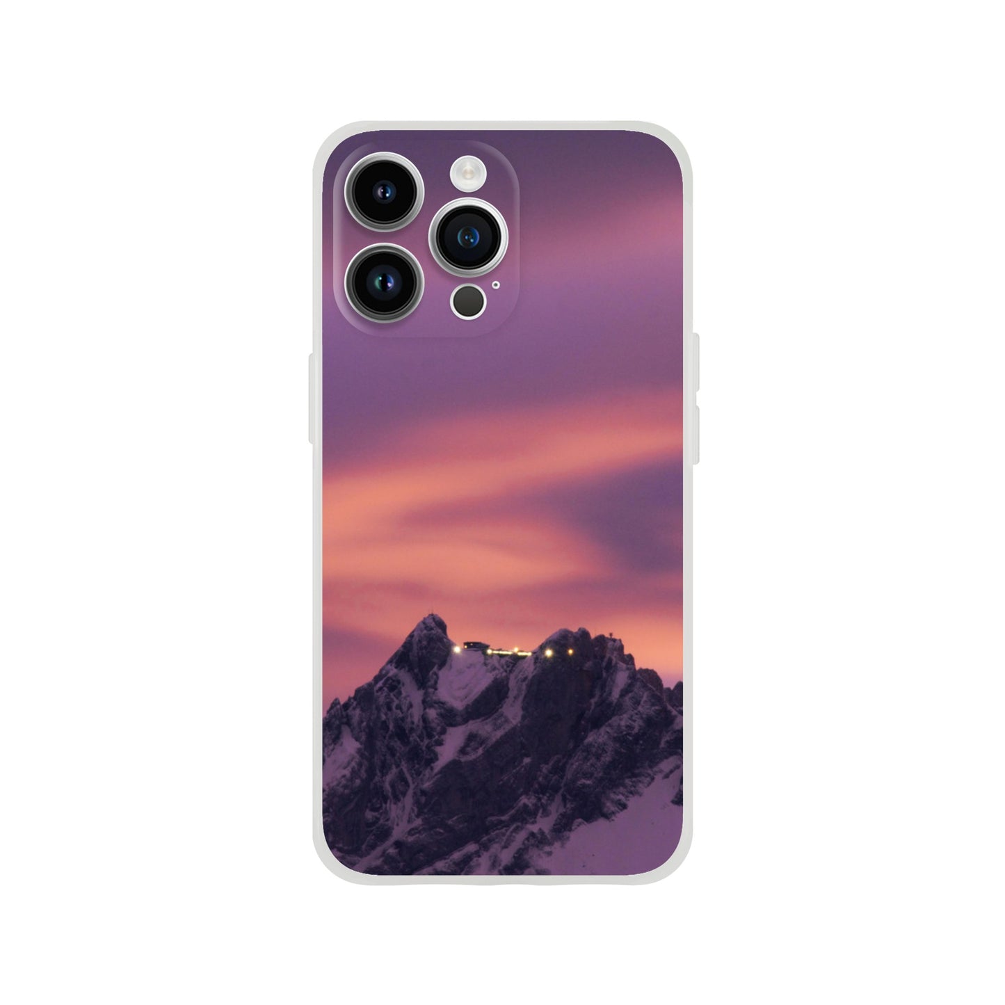 Pilatus in the evening light – Flexi Case mobile phone case (Iphone / Samsung)