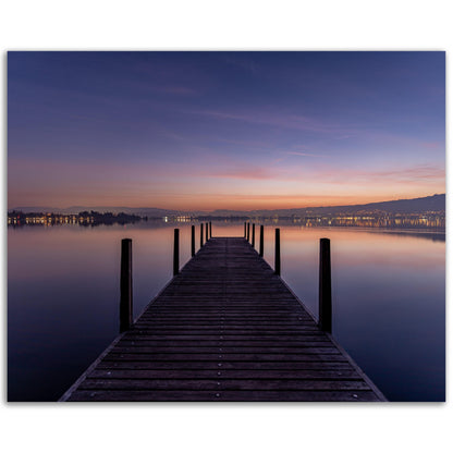 Sonnenaufgang Zugersee - Poster