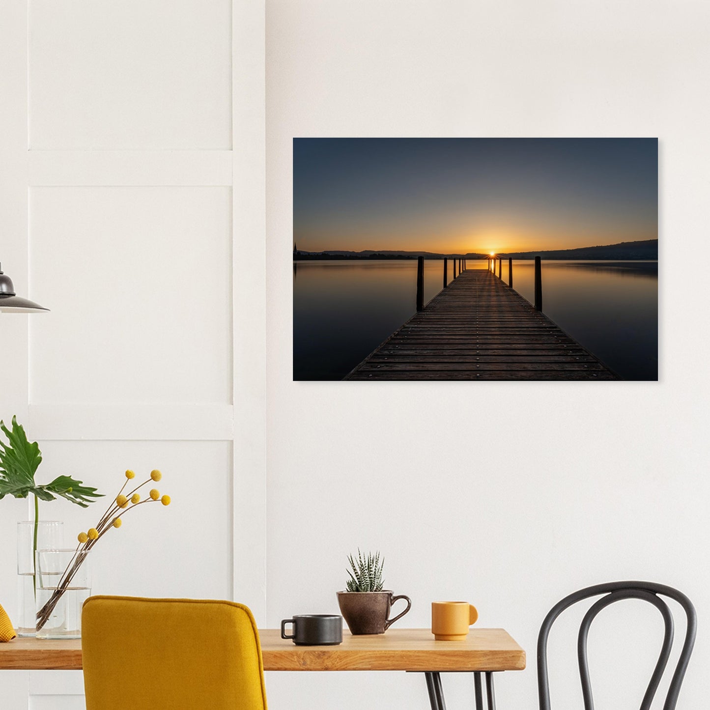 Sunrise on Lake Zug - Premium Poster