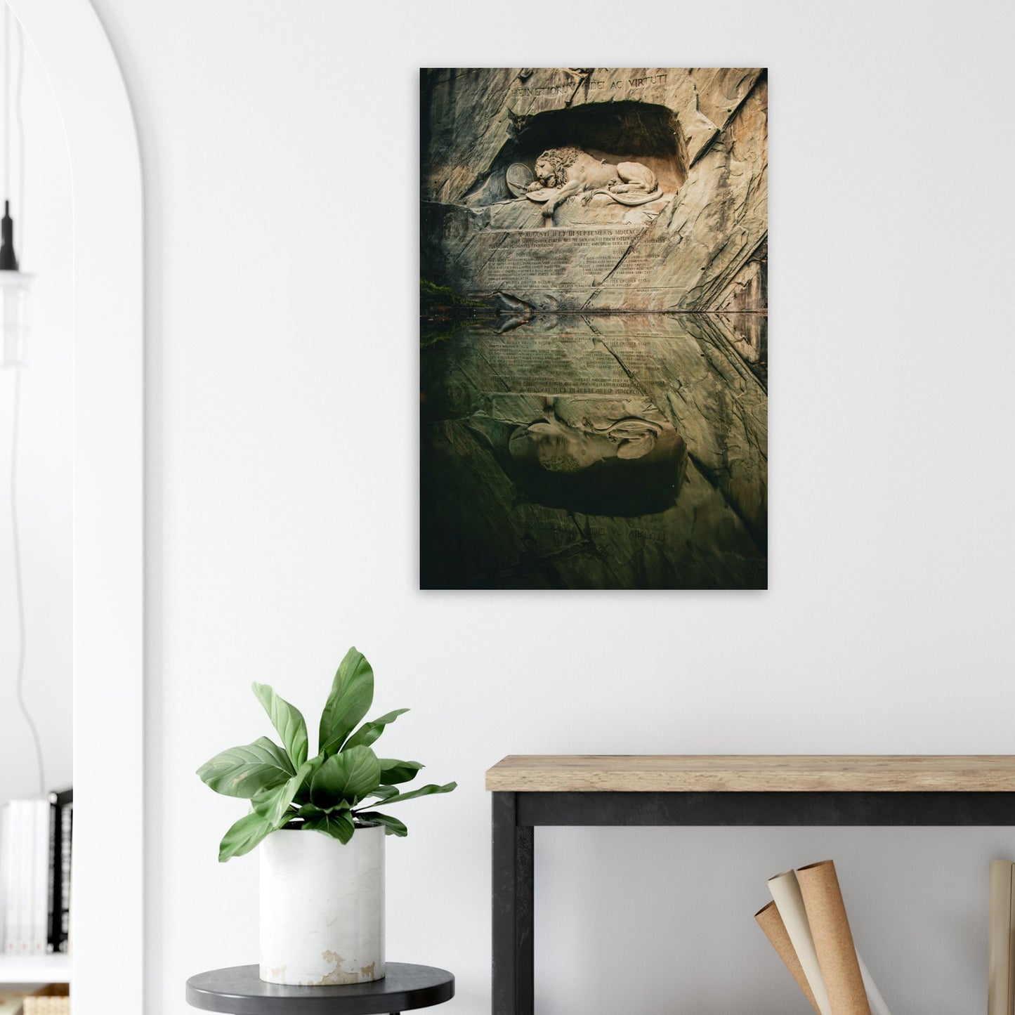 Lion Monument Lucerne - Premium Poster