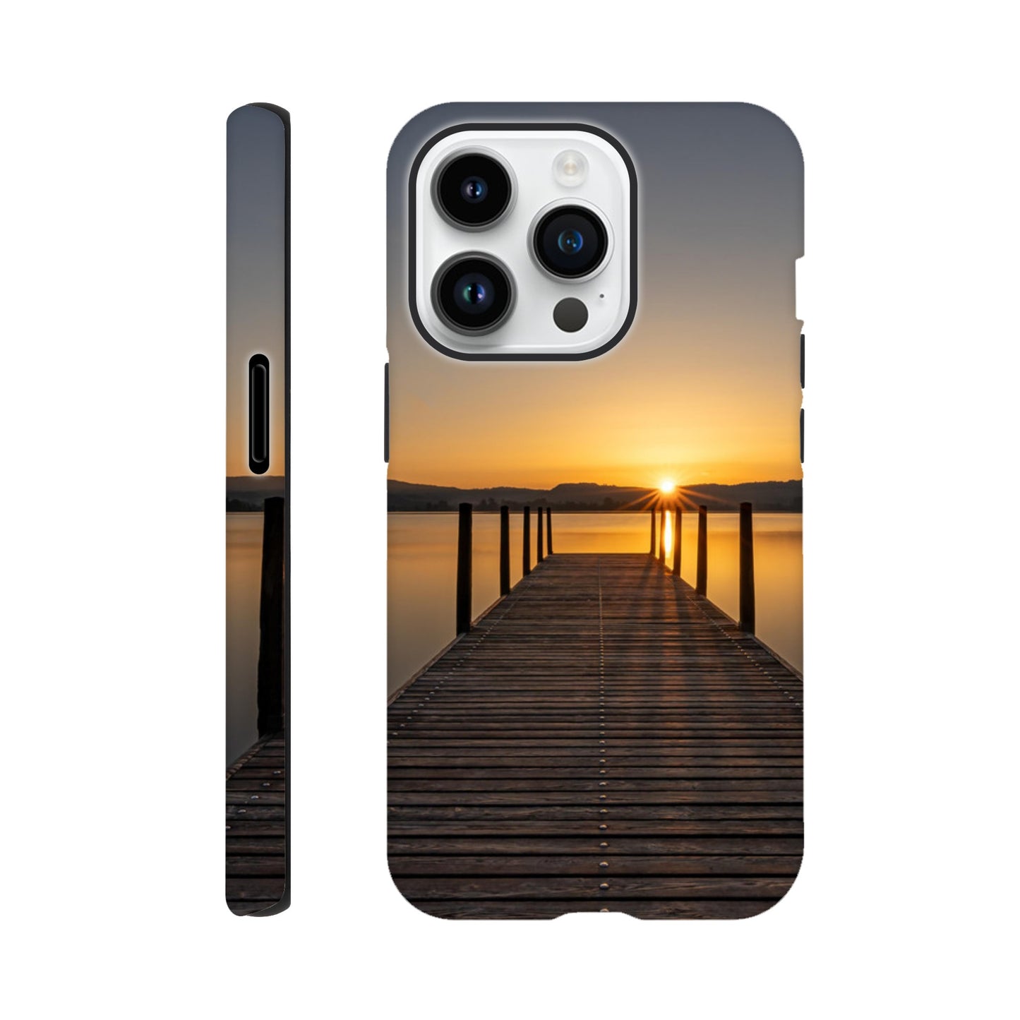 Sunrise on Lake Zug – Hard Shell Case Mobile Phone Case (Iphone or Samsung)