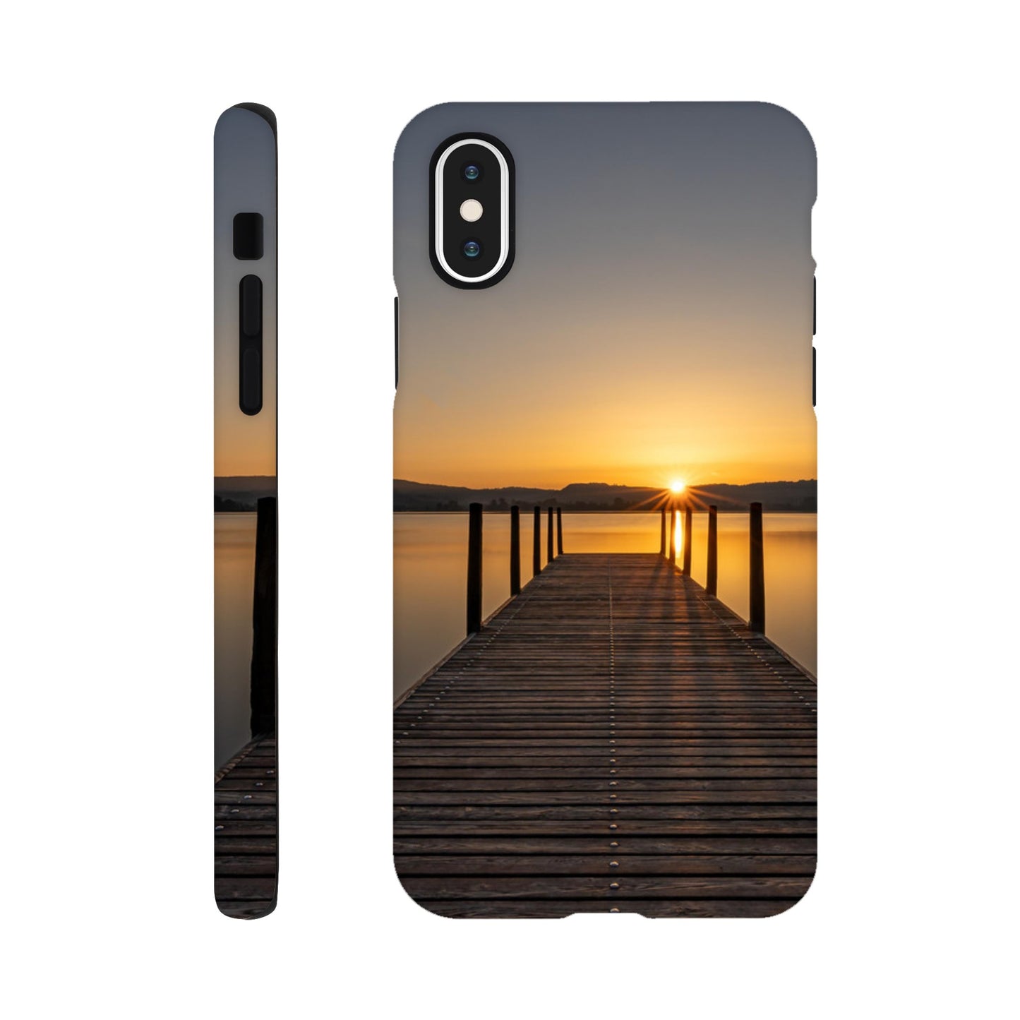 Sunrise on Lake Zug – Hard Shell Case Mobile Phone Case (Iphone or Samsung)