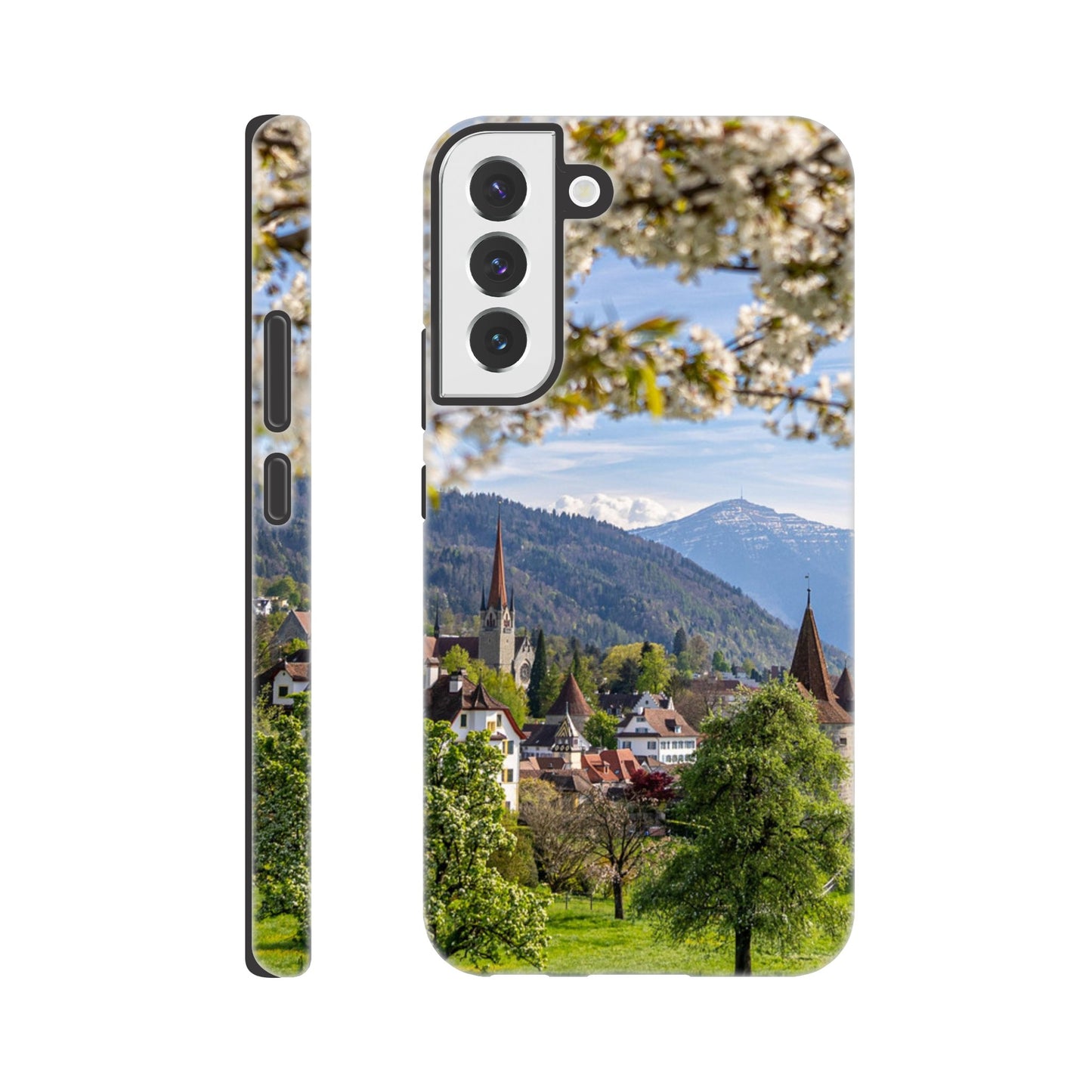 Spring Magic City of Zug – Hard Shell Case Mobile Phone Case (Iphone or Samsung) 