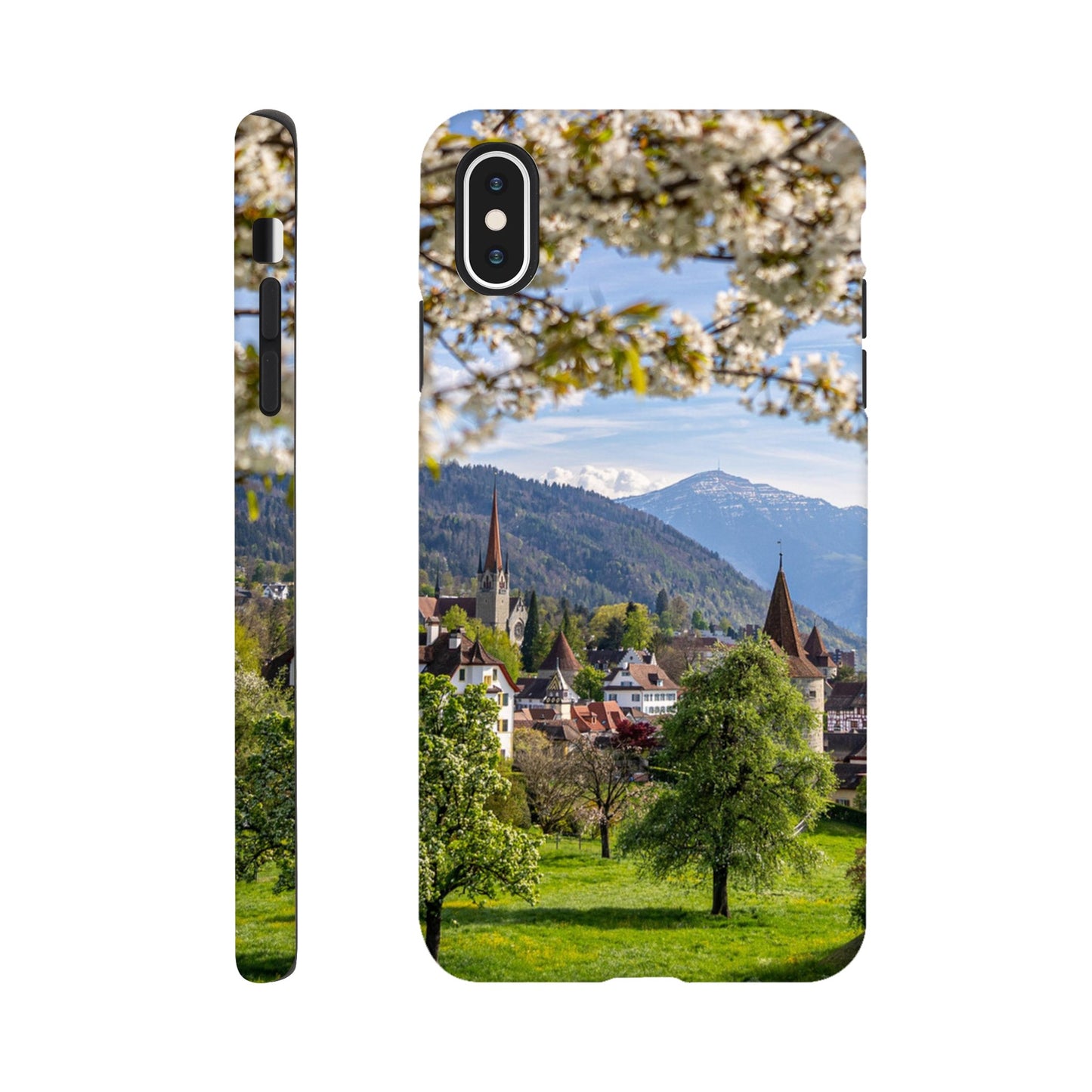 Spring Magic City of Zug – Hard Shell Case Mobile Phone Case (Iphone or Samsung) 