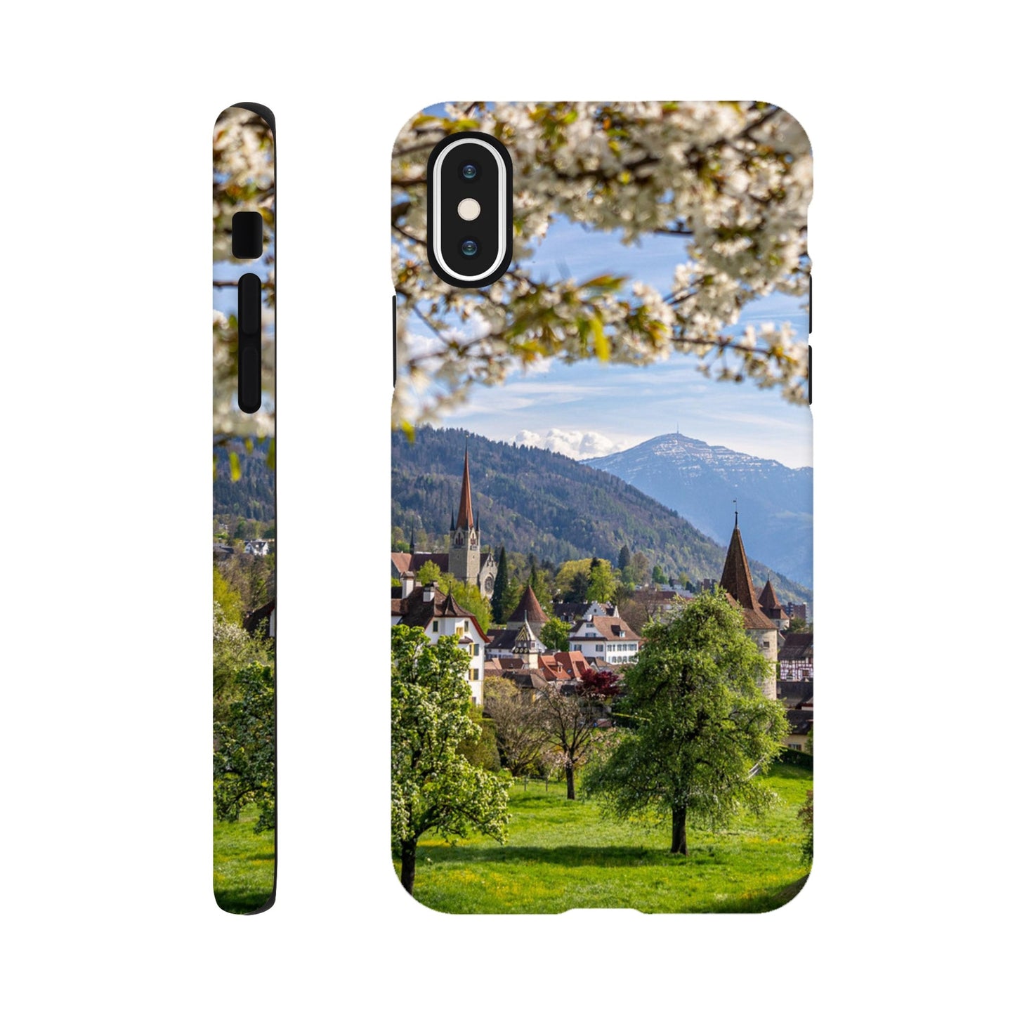 Spring Magic City of Zug – Hard Shell Case Mobile Phone Case (Iphone or Samsung) 