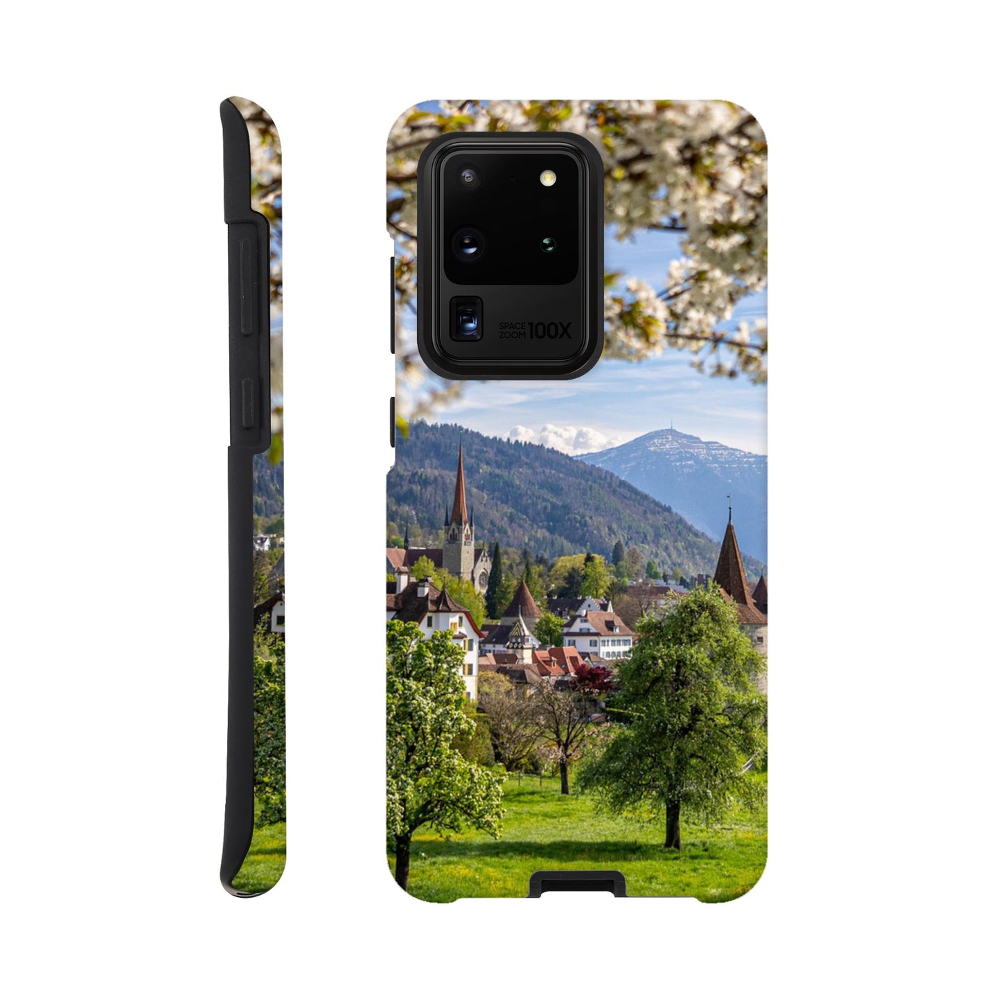 Spring Magic City of Zug – Hard Shell Case Mobile Phone Case (Iphone or Samsung) 