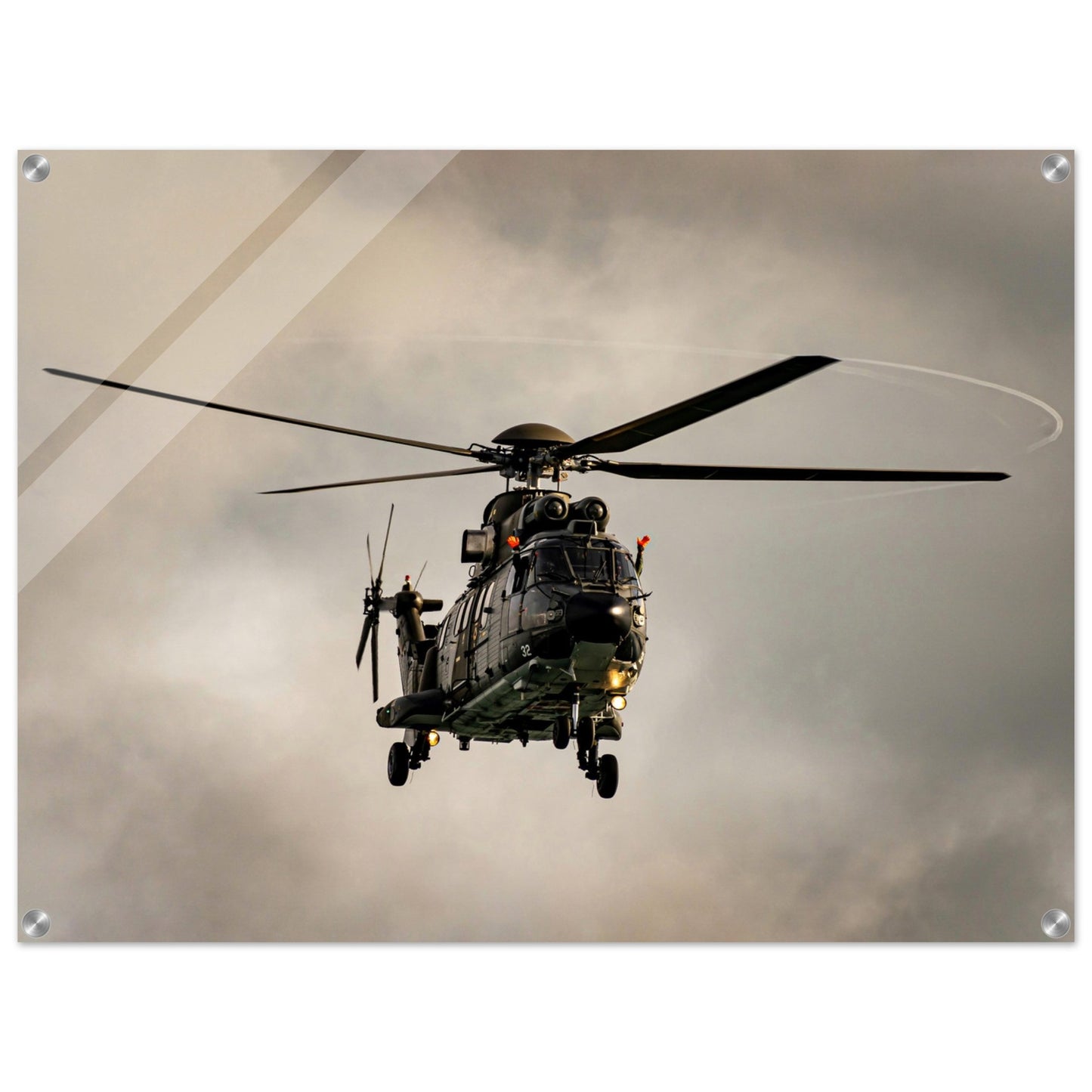 Super Puma - acrylic print 