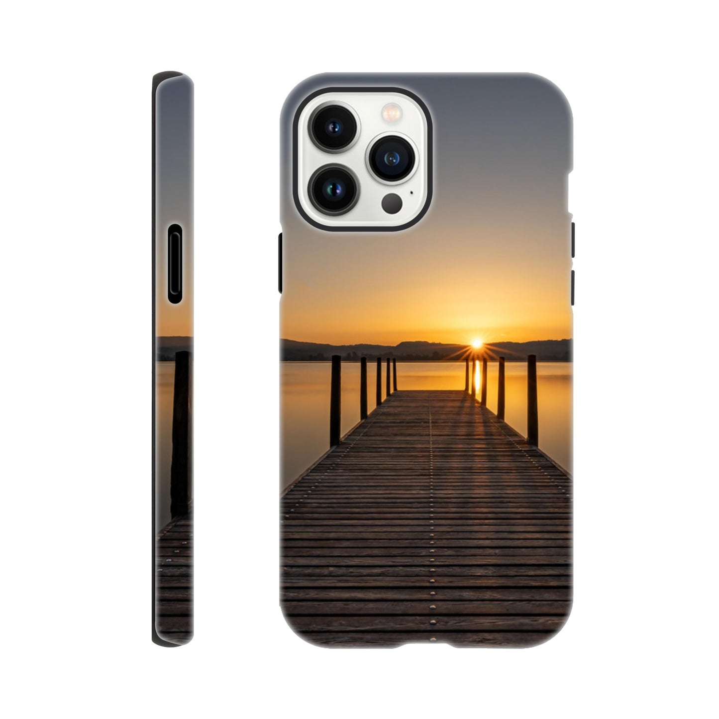 Sunrise on Lake Zug – Hard Shell Case Mobile Phone Case (Iphone or Samsung)