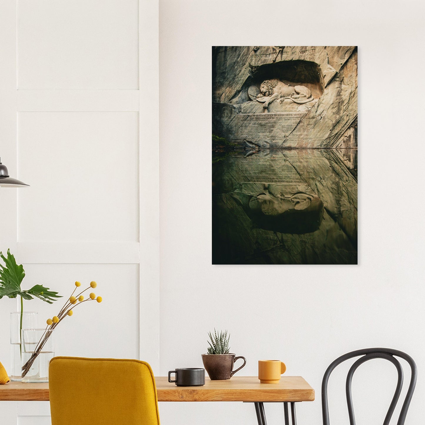 Lion Monument Lucerne - Premium Poster