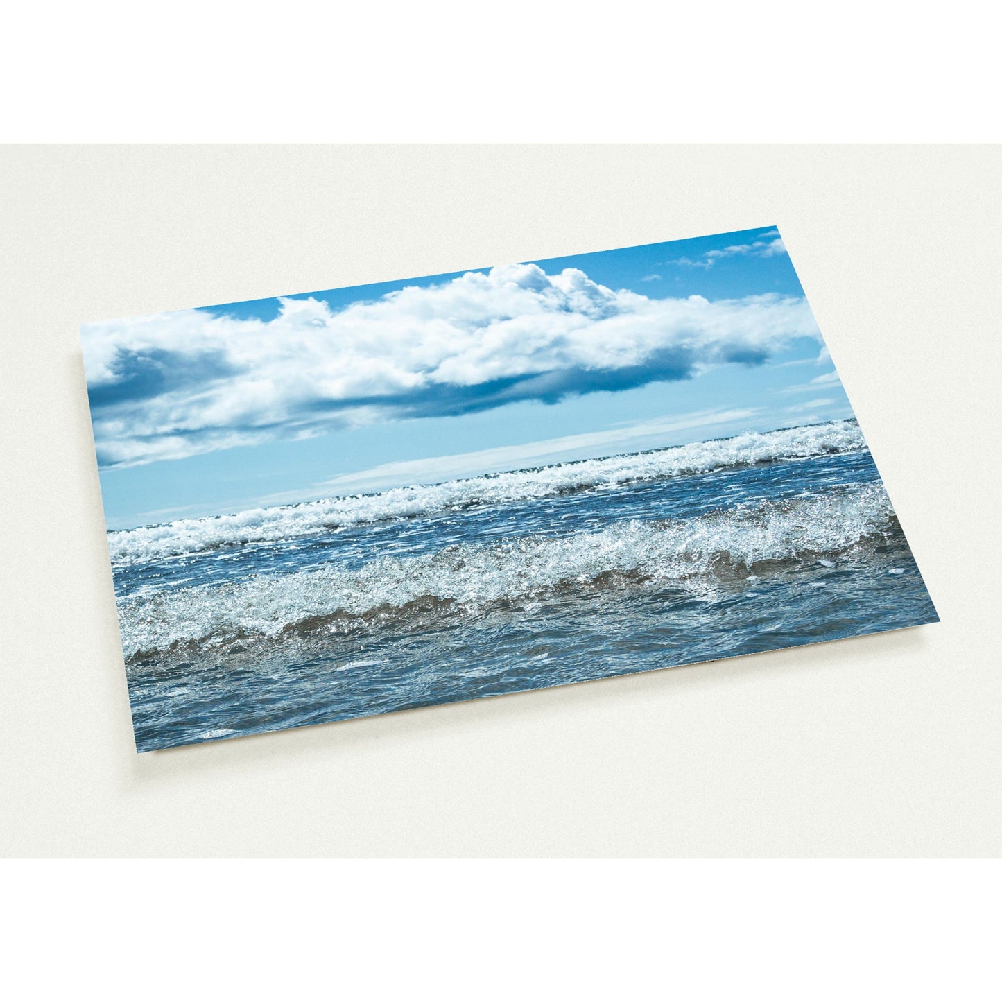 Sea Sounds Greeting Card Set with 10 Cards (2-Sided, with Envelopes)