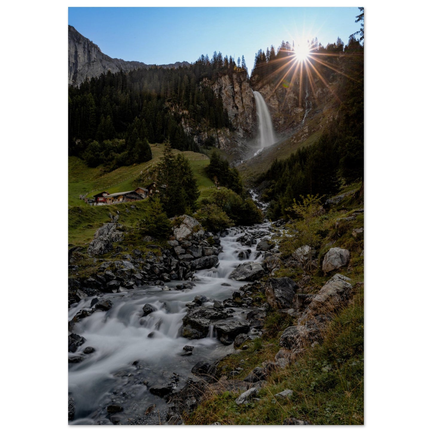 Stäubifall Wasserfall - Premium Poster