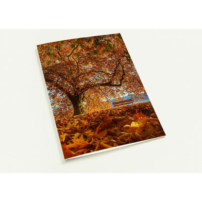 Autumn mood in Villettepark folding cards, set of 10 greeting cards and envelopes 