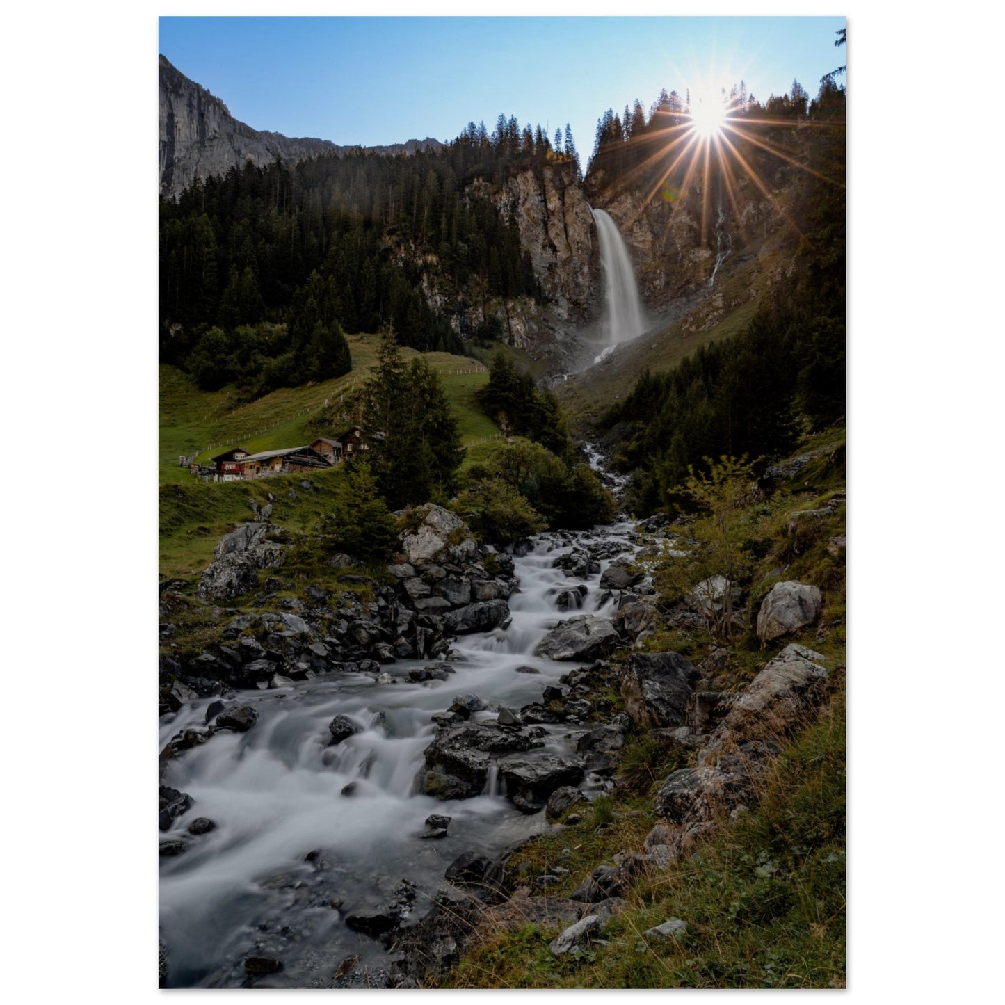 Stäubifall Wasserfall - Premium Poster