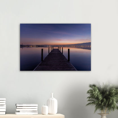 Sunrise Lake Zug - Premium Poster