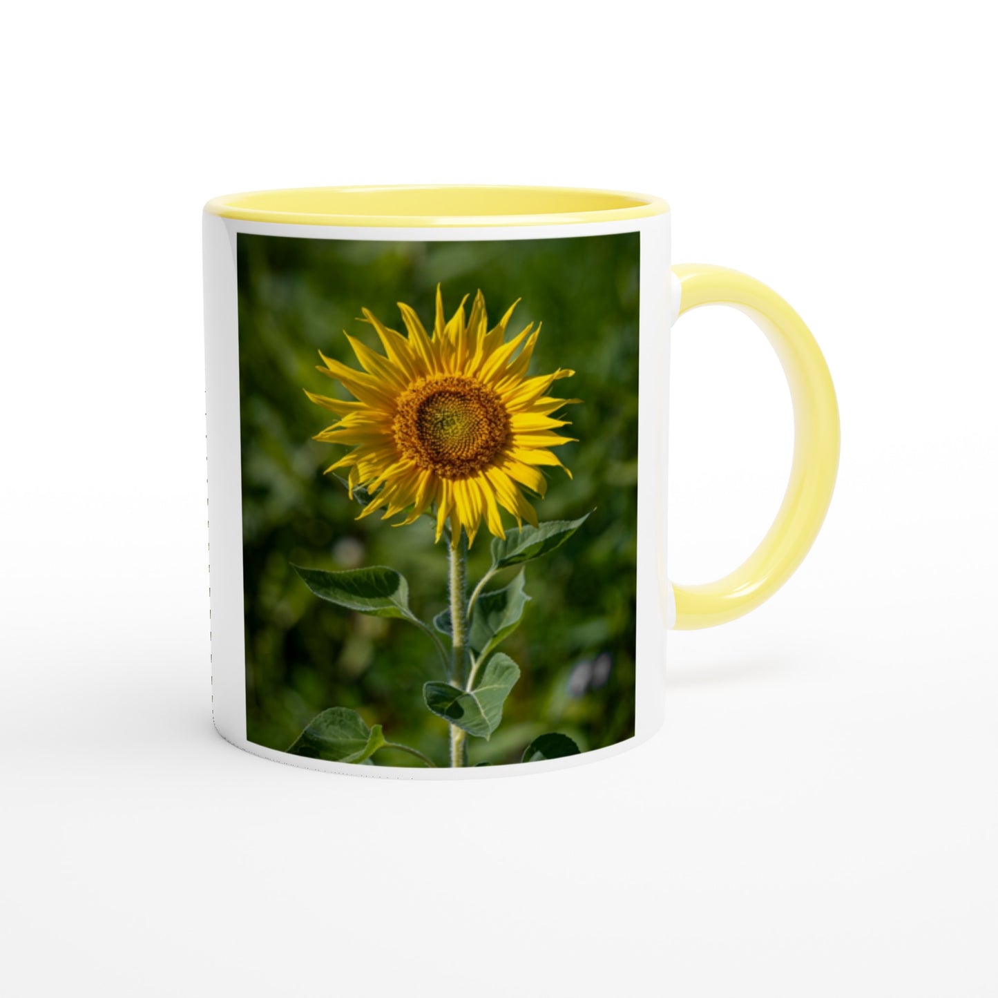 Sunflower Ceramic Mug - Various Colors 