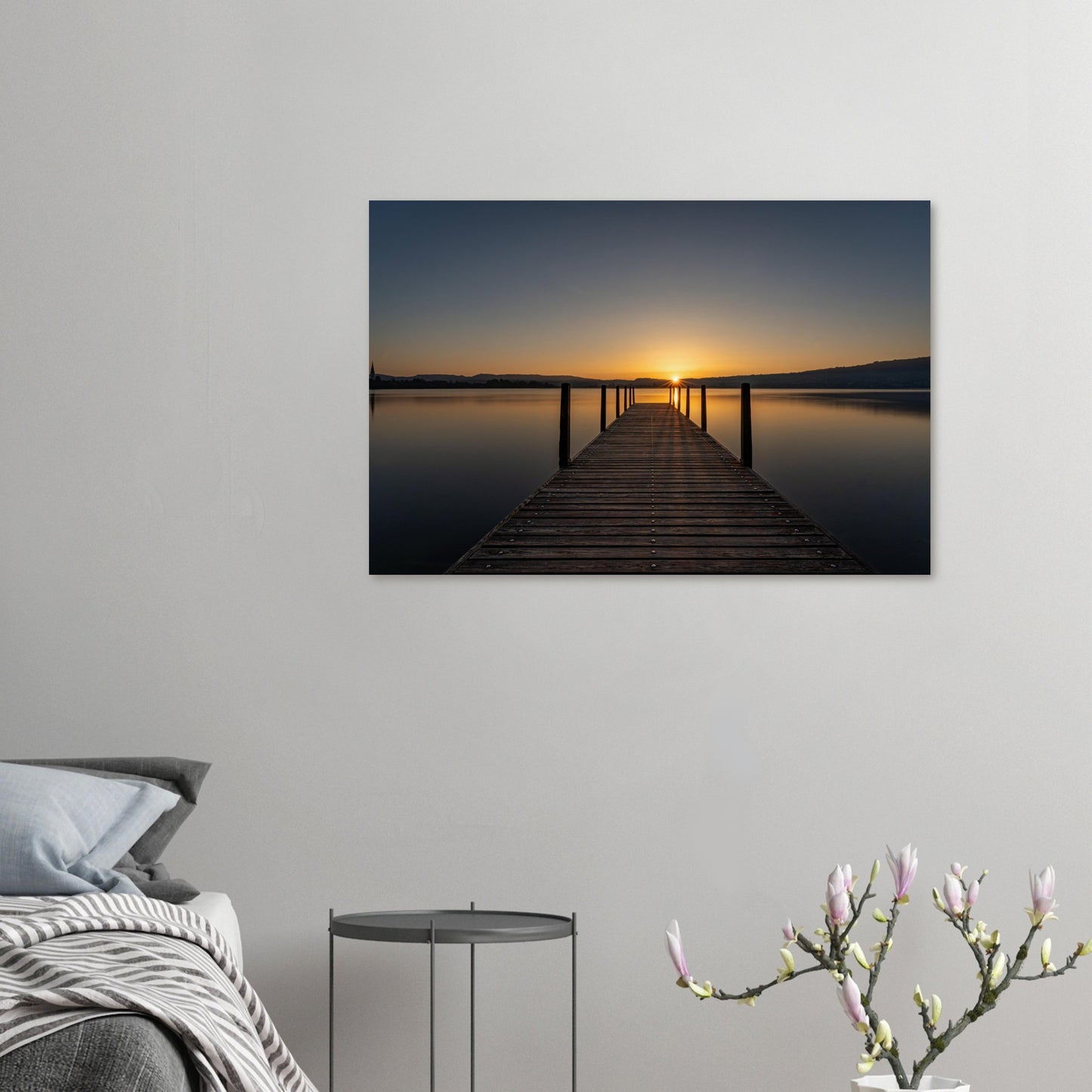 Sunrise on Lake Zug - Premium Poster