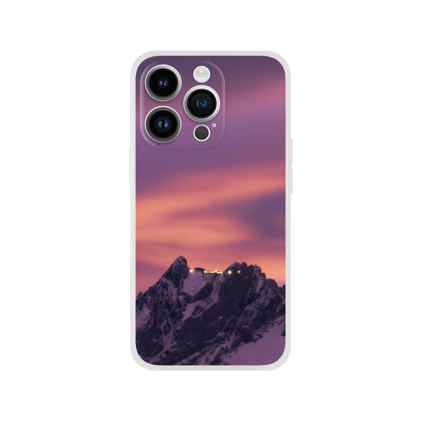 Pilatus in the evening light – Flexi Case mobile phone case (Iphone / Samsung)