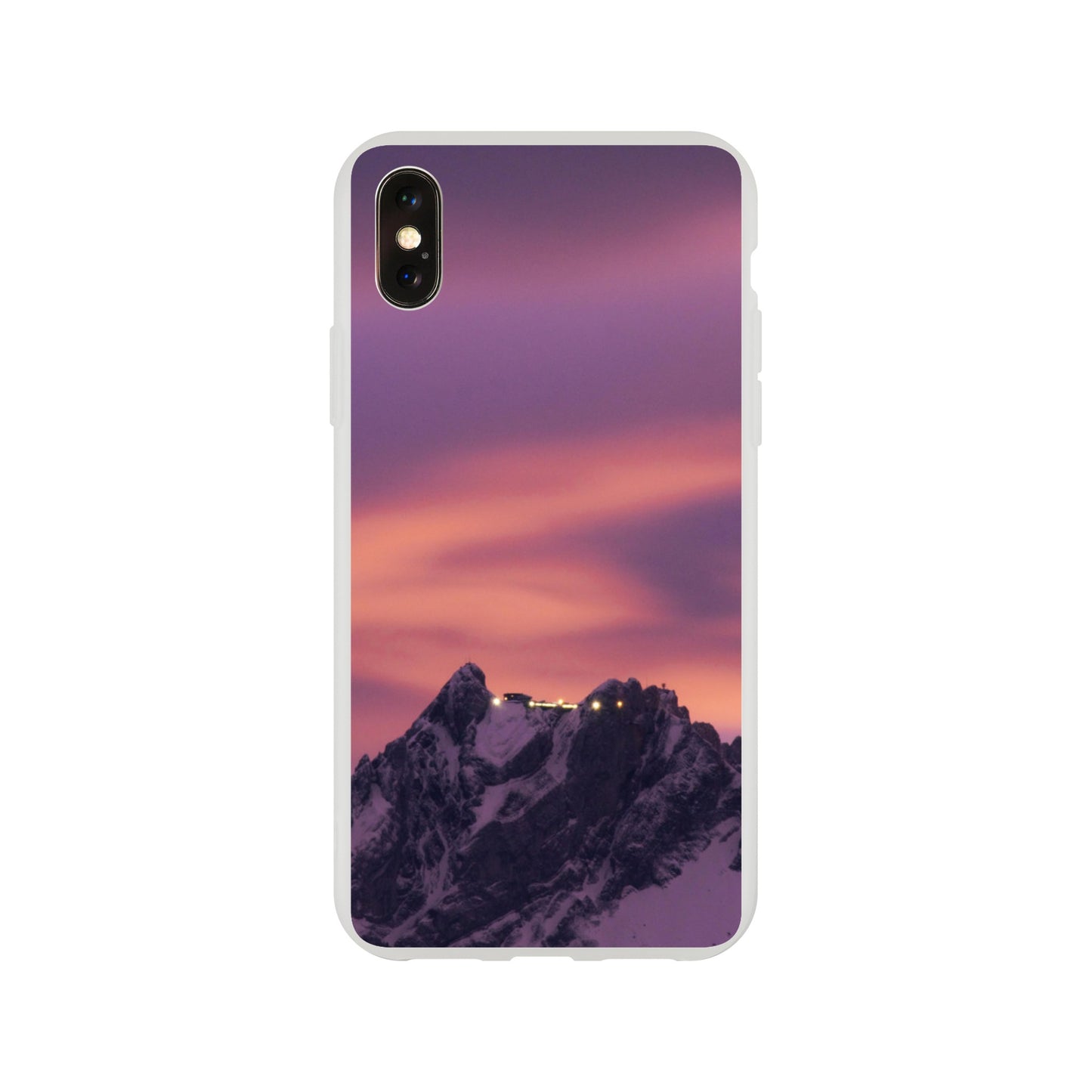 Pilatus in the evening light – Flexi Case mobile phone case (Iphone / Samsung)