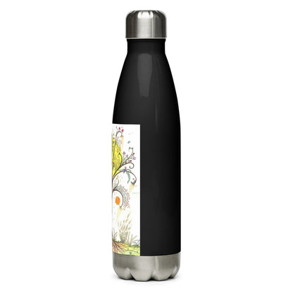 Protects recovered 500 ml stainless steel drinking bottle with double insulation